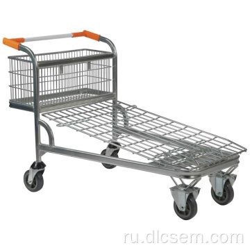 Tush Push Trolley для покупок с 4 колесами